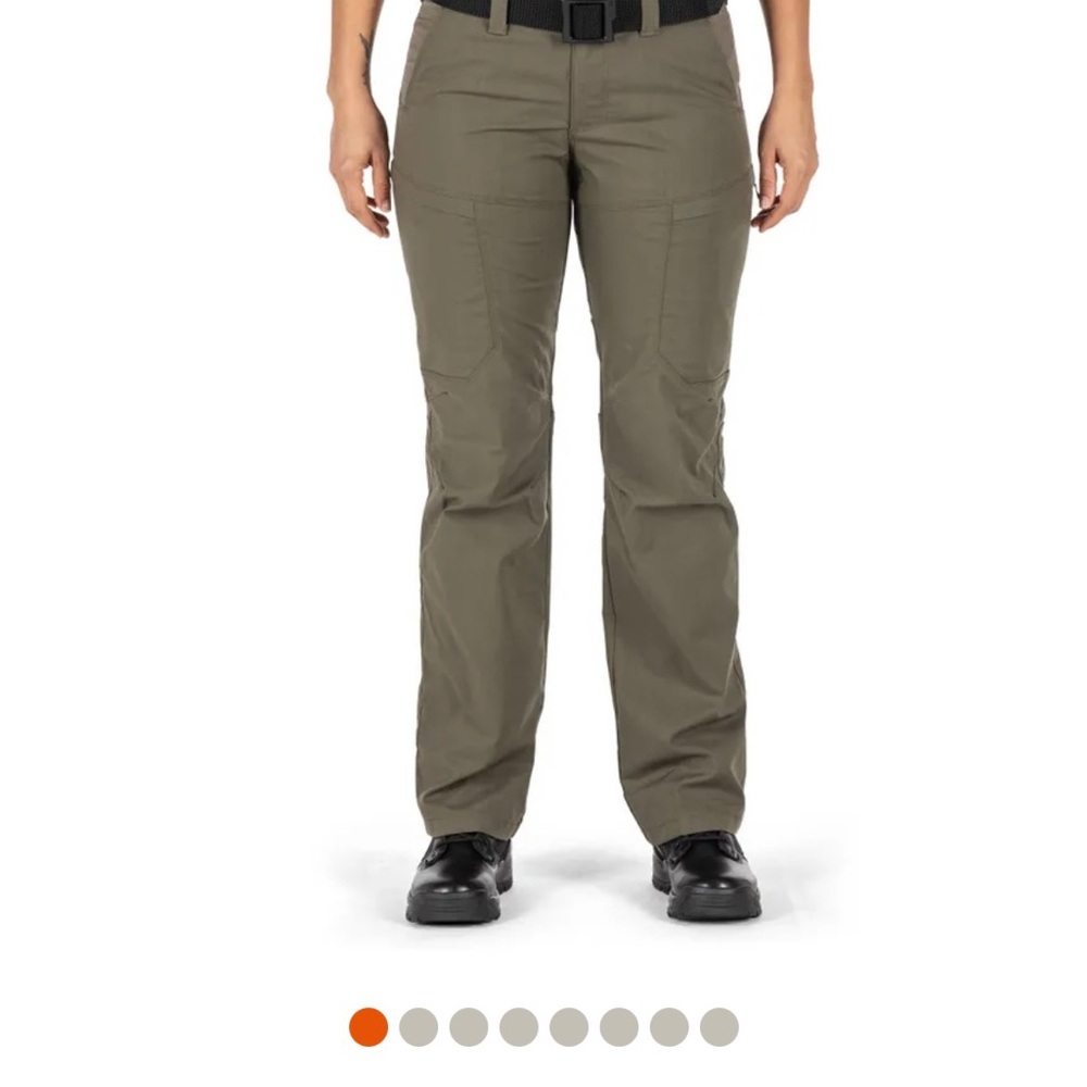 Womens Army Green 5.11 Tactical Apex Pants